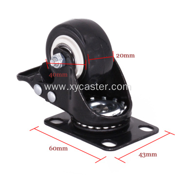 Light Duty PU Caster Brake